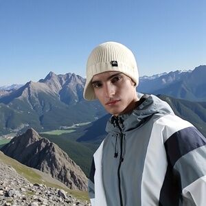 Men' & Women' Winter Plush Beanie - Windproof Breathable Warm Stretch Fit Cap